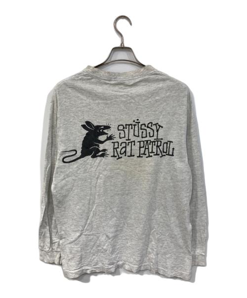 stussy（ステューシー）stussy (ステューシー) RAT PATROL/ラット パトロール グレー サイズ:SIZE Lの古着・服飾アイテム