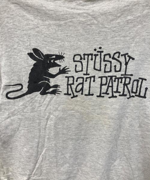 stussy（ステューシー）stussy (ステューシー) RAT PATROL/ラット パトロール グレー サイズ:SIZE Lの古着・服飾アイテム