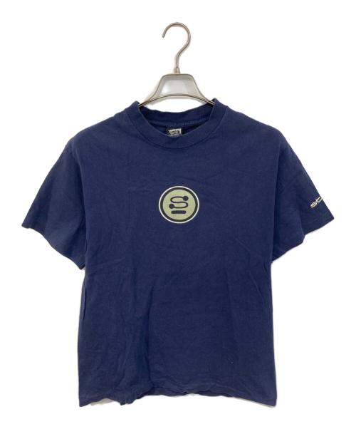 stussy（ステューシー）stussy (ステューシー) SロゴTEE ネイビー サイズ:SIZE Mの古着・服飾アイテム