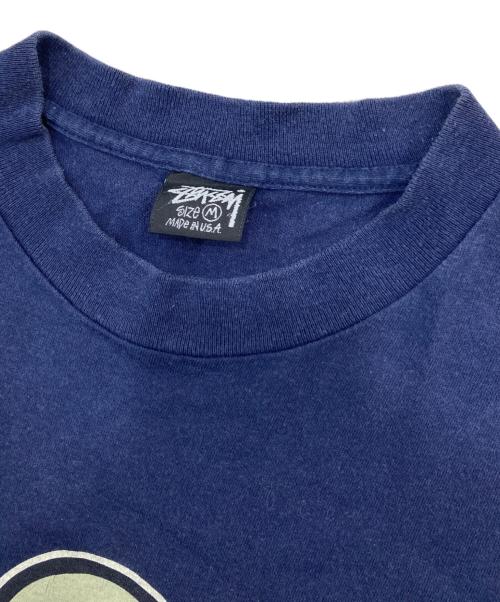 stussy（ステューシー）stussy (ステューシー) SロゴTEE ネイビー サイズ:SIZE Mの古着・服飾アイテム