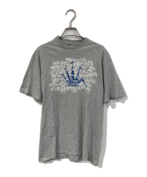 stussy（ステューシー）stussy (ステューシー) プリントTシャツ グレー サイズ:SIZE Mの古着・服飾アイテム