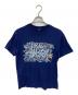 stussy（ステューシー）の古着「グラッフィックプリントTシャツ」｜ネイビー