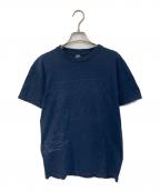 stussyステューシー）の古着「SSリンクプリントTシャツ」｜ネイビー