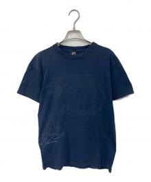 stussy（ステューシー）の古着「SSリンクプリントTシャツ」｜ネイビー