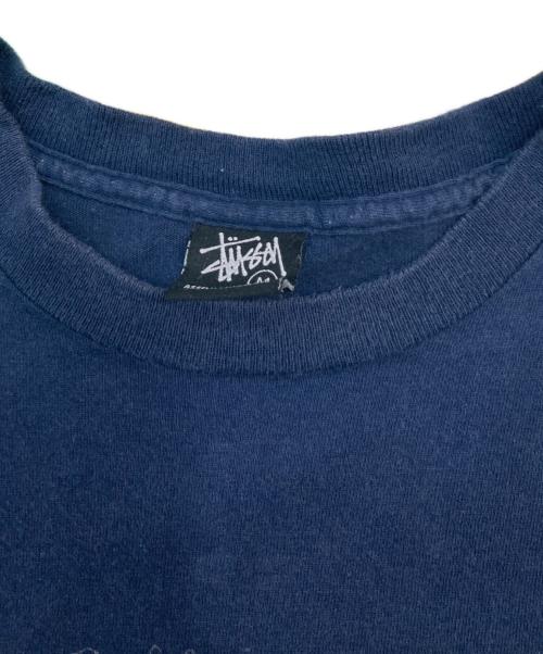 stussy（ステューシー）stussy (ステューシー) SSリンクプリントTシャツ ネイビー サイズ:SIZE Mの古着・服飾アイテム