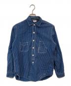 freewheelersフリーホイーラーズ）の古着「ウォバッシュ トラックウォーカーシャツ」｜インディゴ