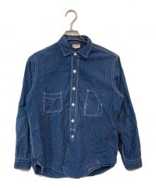 freewheelers（フリーホイーラーズ）の古着「ウォバッシュ トラックウォーカーシャツ」｜インディゴ