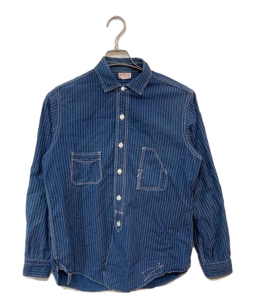freewheelers（フリーホイーラーズ）freewheelers (フリーホイーラーズ) ウォバッシュ トラックウォーカーシャツ インディゴ サイズ:なしの古着・服飾アイテム