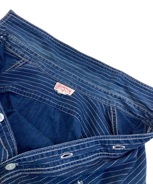 freewheelers（フリーホイーラーズ）freewheelers (フリーホイーラーズ) ウォバッシュ トラックウォーカーシャツ インディゴ サイズ:なしの古着・服飾アイテム