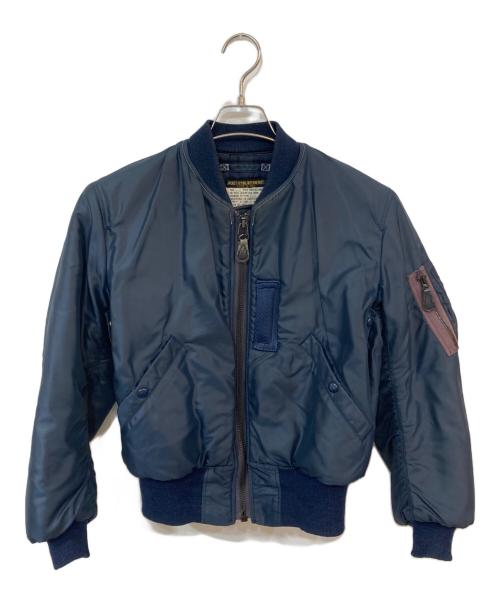 THE REAL McCOY'S（ザ・リアルマッコイズ）THE REAL McCOY'S (ザ・リアルマッコイズ) TYPE B-15C MOD フライトジャケット ネイビー サイズ:34の古着・服飾アイテム