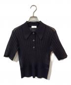 IENAイエナ）の古着「FILMY COTTON 襟付きプルオーバー」｜パープル