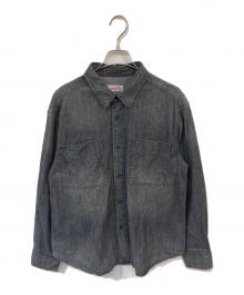 Spick and Span（スピック＆スパン）の古着「ライトオンスデニムシャツ」｜グレー