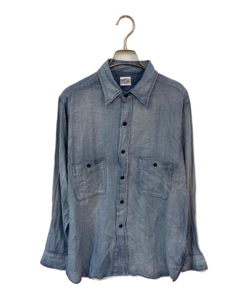 PAY DAY（ペイデイ）PAY DAY (ペイデイ) コットンシャツ インディゴ サイズ:FREEの古着・服飾アイテム