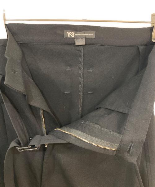 Y-3（ワイスリー）Y-3 (ワイスリー) W HI WAIST PANT ブラック サイズ:Sの古着・服飾アイテム