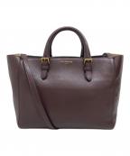 J&M DAVIDSONジェイ＆エム デヴィッドソン）の古着「OLIVIA 2WAYトートバッグ」｜ボルドー