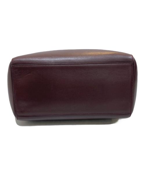 J&M DAVIDSON（ジェイ＆エム デヴィッドソン）J&M DAVIDSON (ジェイ＆エム デヴィッドソン) OLIVIA 2WAYトートバッグ ボルドーの古着・服飾アイテム