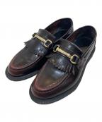 Dr.Martensドクターマーチン）の古着「ADRIAN SNAFFLE フリンジビットローファー」｜ブラウン
