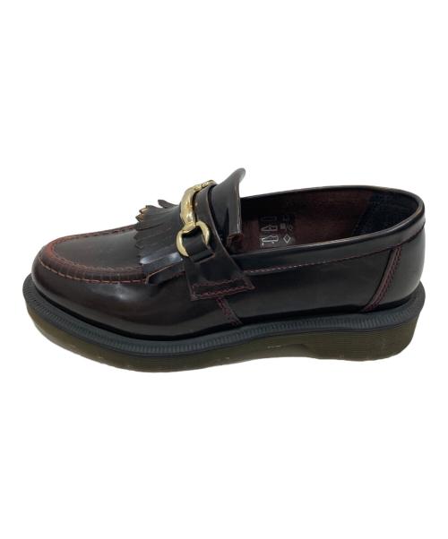 Dr.Martens（ドクターマーチン）Dr.Martens (ドクターマーチン) ADRIAN SNAFFLE フリンジビットローファー ブラウン サイズ:UK 5の古着・服飾アイテム