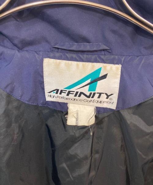 AFFINITY（アフィニティ）AFFINITY (アフィニティ) ナイロンジャケット ネイビー サイズ:FREEの古着・服飾アイテム
