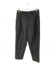 COMME des GARCONS HOMME（コムデギャルソン オム）の古着「タックパンツ」｜グレー