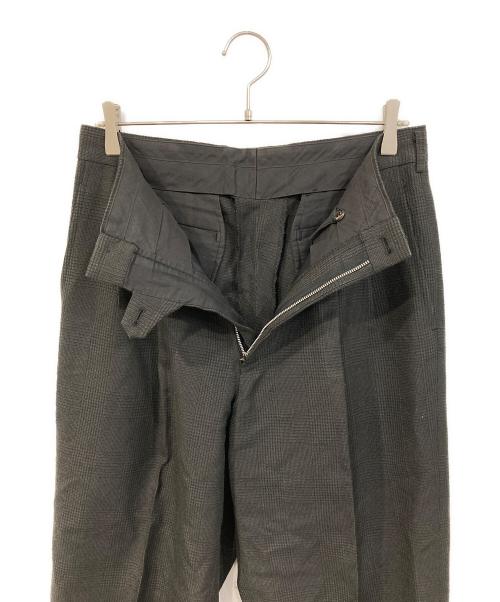 COMME des GARCONS HOMME（コムデギャルソン オム）COMME des GARCONS HOMME (コムデギャルソン オム) タックパンツ グレー サイズ:SIZE Lの古着・服飾アイテム