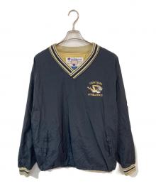Champion（チャンピオン）の古着「vネックウォームアッププルオーバー」｜ブラック