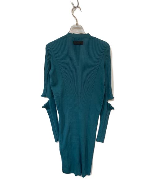 DIESEL（ディーゼル）DIESEL (ディーゼル) ニットワンピース グリーン サイズ:S 未使用品の古着・服飾アイテム