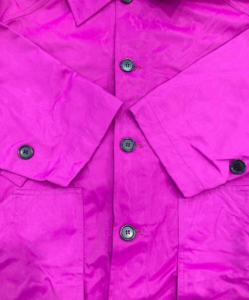 PLAN C（プランシー）PLAN C (プランシー) ステンカラーコート パープル サイズ:42の古着・服飾アイテム