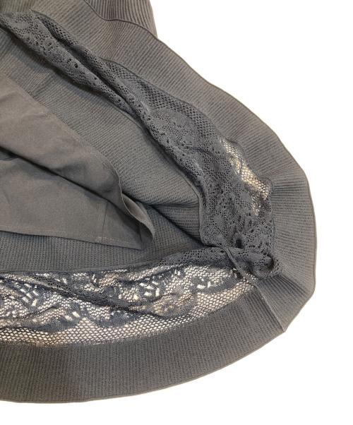 ALEXANDER McQUEEN（アレキサンダーマックイーン）ALEXANDER McQUEEN (アレキサンダーマックイーン) ニットスカート ブラック サイズ:SIZE M 未使用品の古着・服飾アイテム