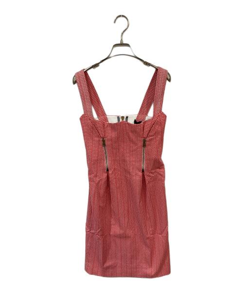 VERSACE（ヴェルサーチェ）VERSACE (ヴェルサーチェ) サロペット レッド サイズ:38の古着・服飾アイテム