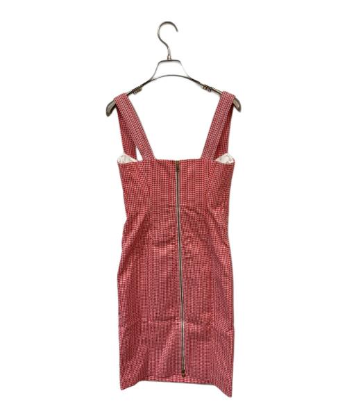 VERSACE（ヴェルサーチェ）VERSACE (ヴェルサーチェ) サロペット レッド サイズ:38の古着・服飾アイテム