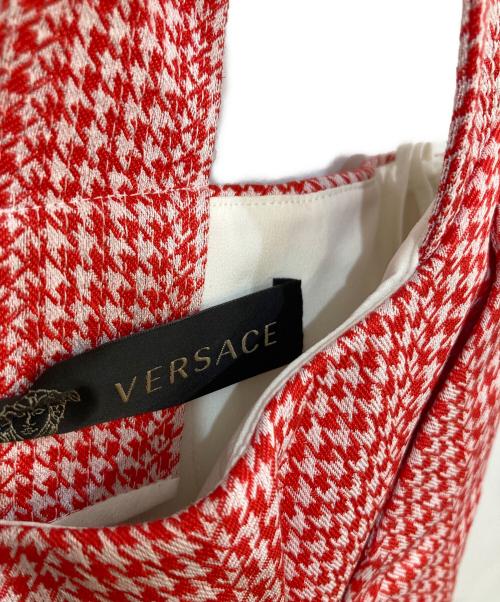VERSACE（ヴェルサーチェ）VERSACE (ヴェルサーチェ) サロペット レッド サイズ:38の古着・服飾アイテム