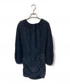 DIESELディーゼル）の古着「スタッズワンピース」｜ブラック