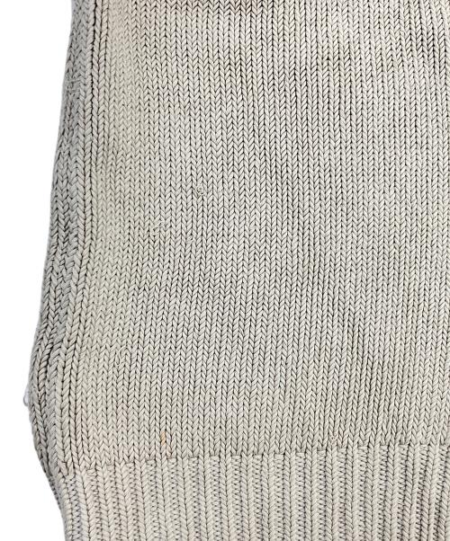 Calvin Klein（カルバンクライン）Calvin Klein (カルバンクライン) ジップアップニット ベージュ サイズ:SIZE Mの古着・服飾アイテム