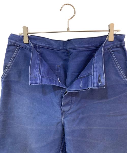 USED（ユーズド）USED (ユーズド) モールスキンワークパンツ ネイビー サイズ:50の古着・服飾アイテム