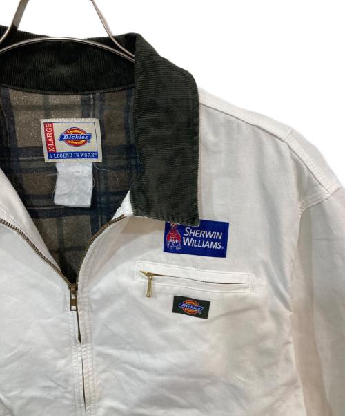 Dickies（ディッキーズ）Dickies (ディッキーズ) sherwin-williams ワークジャケット ホワイト サイズ:XLの古着・服飾アイテム