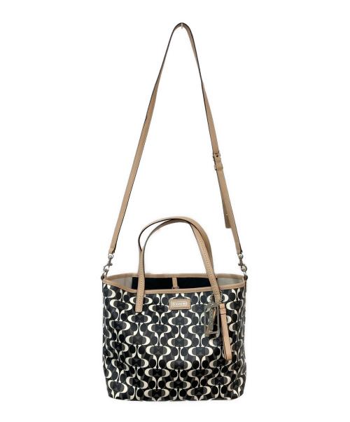 COACH（コーチ）COACH (コーチ) シグネチャー2WAYショルダーバッグ ブラックの古着・服飾アイテム