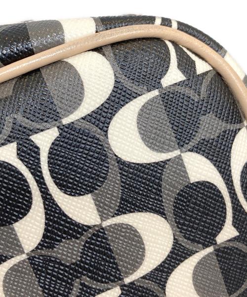 COACH（コーチ）COACH (コーチ) シグネチャー2WAYショルダーバッグ ブラックの古着・服飾アイテム