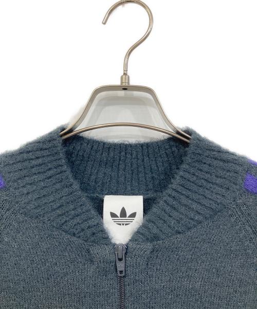 adidas（アディダス）adidas (アディダス) SST トラックトップ ニット グレー サイズ:SIZE Lの古着・服飾アイテム
