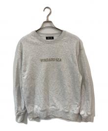 WIND AND SEA（ウィンダンシー）の古着「クルーネックスウェット」｜グレー