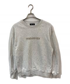 中古・古着通販】WIND AND SEA (ウィンダンシー) ロゴプリントクルー