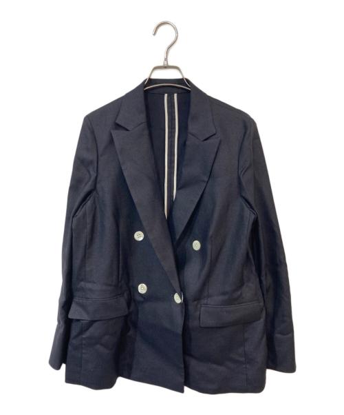 green label relaxing（グリーンレーベルリラクシング）green label relaxing (グリーンレーベルリラクシング) リネンライク ダブル ジャケットジャケット ネイビー サイズ:SIZE 40 未使用品の古着・服飾アイテム