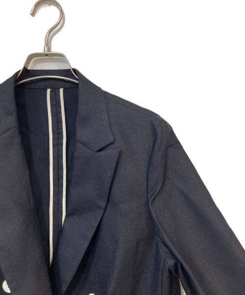 green label relaxing（グリーンレーベルリラクシング）green label relaxing (グリーンレーベルリラクシング) リネンライク ダブル ジャケットジャケット ネイビー サイズ:SIZE 40 未使用品の古着・服飾アイテム