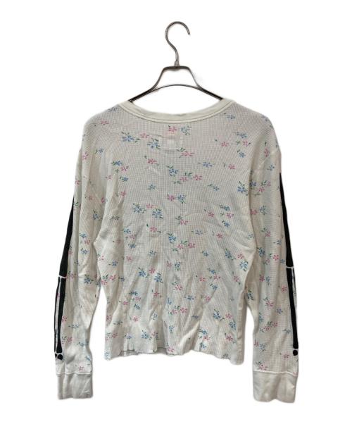 SUPREME（シュプリーム）SUPREME (シュプリーム) Hanes (ヘインズ) Thermal Crew Floral ホワイト サイズ:SIZE Lの古着・服飾アイテム