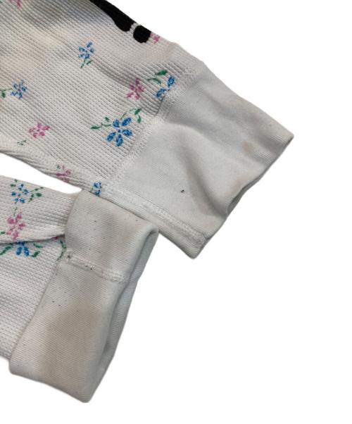 SUPREME（シュプリーム）SUPREME (シュプリーム) Hanes (ヘインズ) Thermal Crew Floral ホワイト サイズ:SIZE Lの古着・服飾アイテム