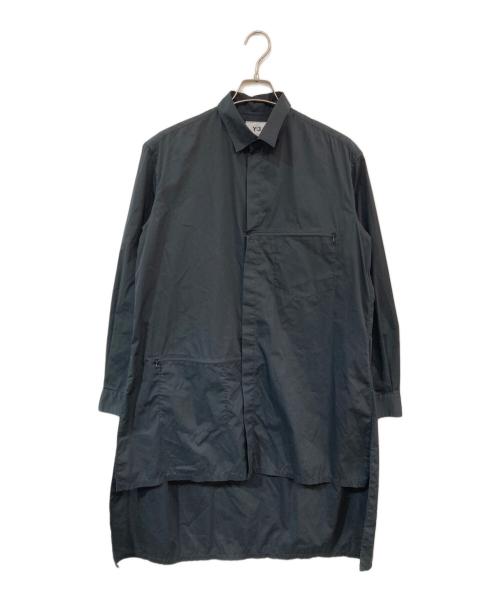 Y-3（ワイスリー）Y-3 (ワイスリー) M CLASSIC SHIRT/Mクラシックシャツ ブラック サイズ:SIZE Sの古着・服飾アイテム