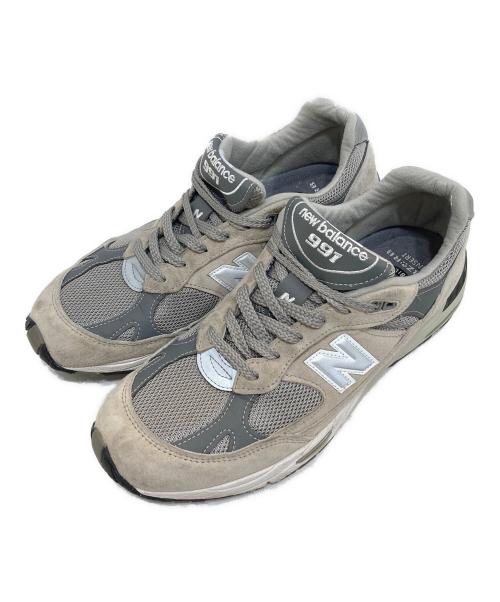NEW BALANCE（ニューバランス）NEW BALANCE (ニューバランス) 991ローカットスニーカー グレー サイズ:SIZE 8 1/2の古着・服飾アイテム