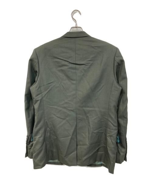 SCYE（サイ）SCYE (サイ) モヘヤ混3Bジャケット カーキ サイズ:SIZE 40の古着・服飾アイテム
