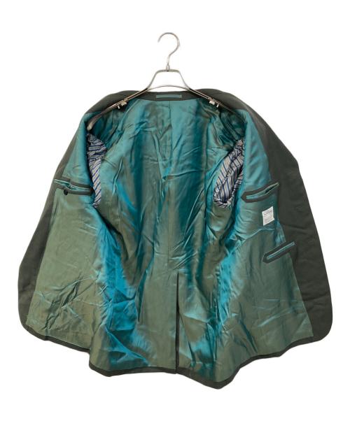SCYE（サイ）SCYE (サイ) モヘヤ混3Bジャケット カーキ サイズ:SIZE 40の古着・服飾アイテム