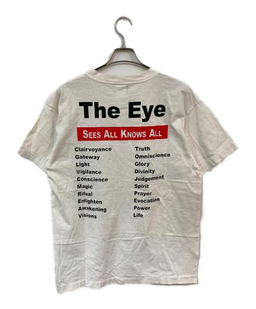 SAINT MICHAEL（セントマイケル）SAINT MICHAEL (セントマイケル) SS TEE eye ホワイト サイズ:Ｌの古着・服飾アイテム